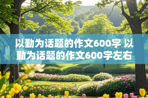 以勤为话题的作文600字 以勤为话题的作文600字左右