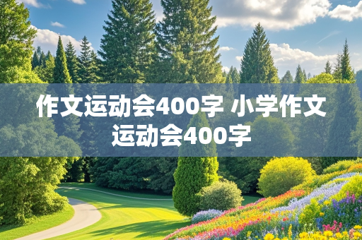 作文运动会400字 小学作文运动会400字