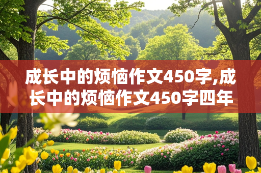 成长中的烦恼作文450字,成长中的烦恼作文450字四年级