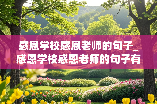 感恩学校感恩老师的句子_感恩学校感恩老师的句子有哪些