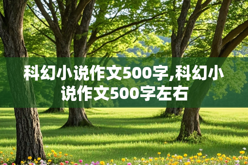 科幻小说作文500字,科幻小说作文500字左右