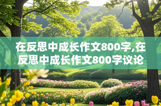 在反思中成长作文800字,在反思中成长作文800字议论文