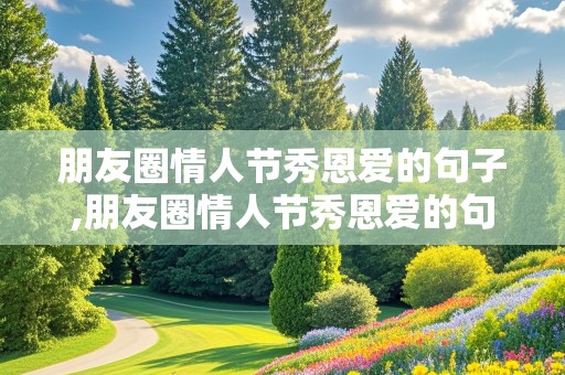 朋友圈情人节秀恩爱的句子,朋友圈情人节秀恩爱的句子短句