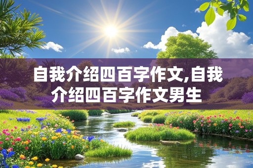 自我介绍四百字作文,自我介绍四百字作文男生