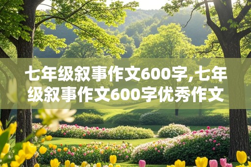 七年级叙事作文600字,七年级叙事作文600字优秀作文