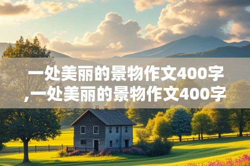 一处美丽的景物作文400字,一处美丽的景物作文400字左右