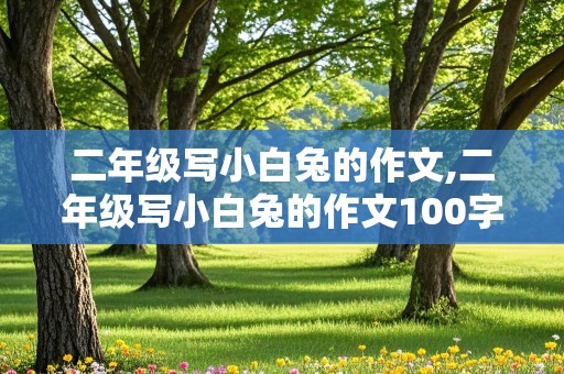 二年级写小白兔的作文,二年级写小白兔的作文100字左右