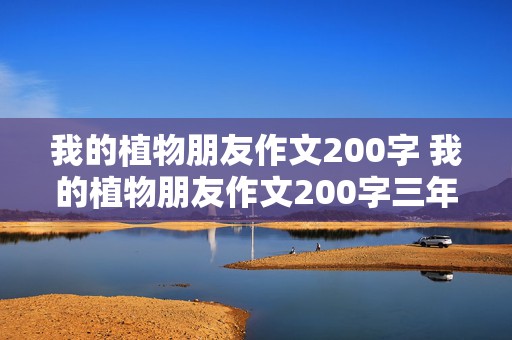 我的植物朋友作文200字 我的植物朋友作文200字三年级