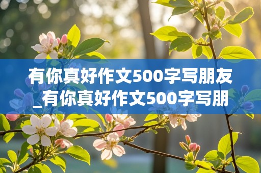 有你真好作文500字写朋友_有你真好作文500字写朋友一件事