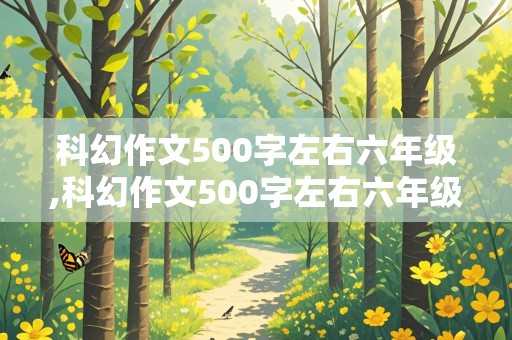 科幻作文500字左右六年级,科幻作文500字左右六年级下册