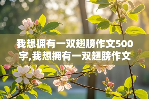 我想拥有一双翅膀作文500字,我想拥有一双翅膀作文500字六年级