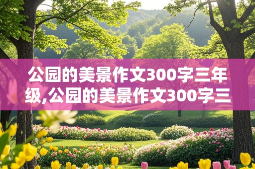 公园的美景作文300字三年级,公园的美景作文300字三年级春天