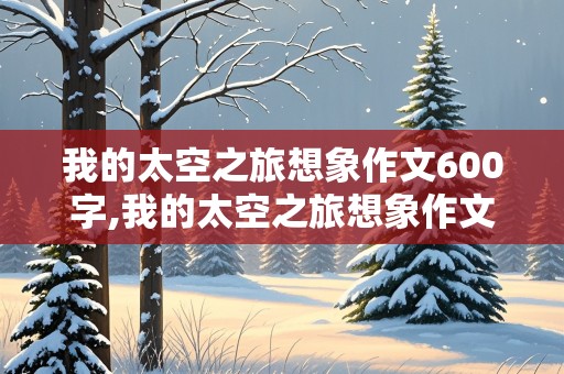 我的太空之旅想象作文600字,我的太空之旅想象作文600字初中