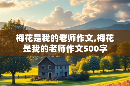 梅花是我的老师作文,梅花是我的老师作文500字