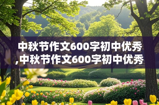 中秋节作文600字初中优秀,中秋节作文600字初中优秀作文的注意事项