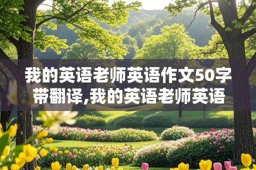 我的英语老师英语作文50字带翻译,我的英语老师英语作文50字带翻译怎么写