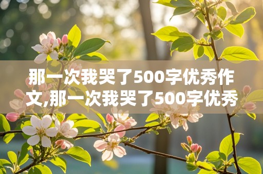 那一次我哭了500字优秀作文,那一次我哭了500字优秀作文六年级