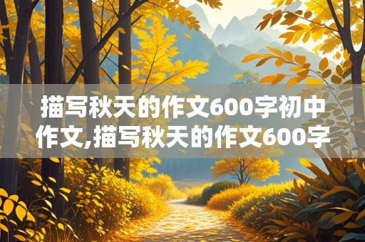 描写秋天的作文600字初中作文,描写秋天的作文600字初中作文结尾