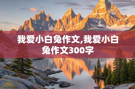 我爱小白兔作文,我爱小白兔作文300字