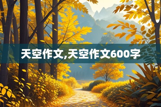 天空作文,天空作文600字