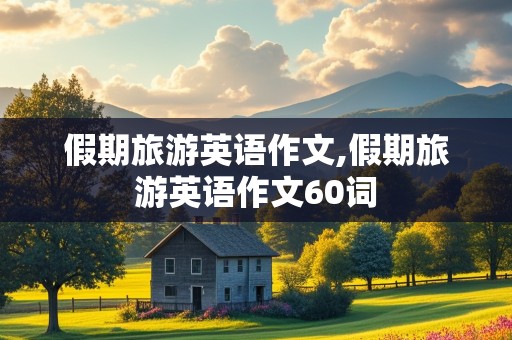 假期旅游英语作文,假期旅游英语作文60词