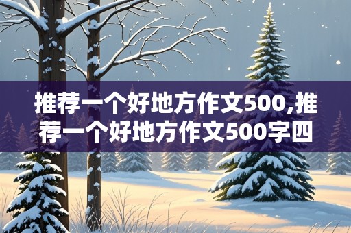 推荐一个好地方作文500,推荐一个好地方作文500字四年级