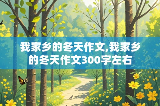 我家乡的冬天作文,我家乡的冬天作文300字左右