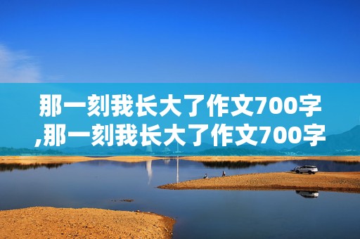 那一刻我长大了作文700字,那一刻我长大了作文700字初中