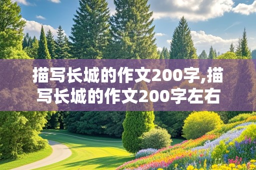 描写长城的作文200字,描写长城的作文200字左右