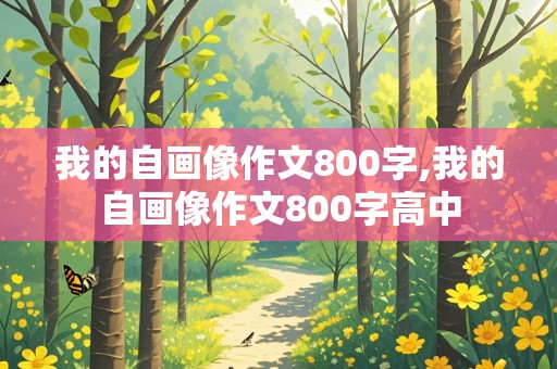 我的自画像作文800字,我的自画像作文800字高中