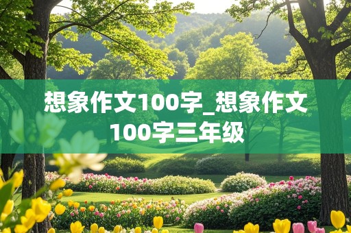 想象作文100字_想象作文100字三年级