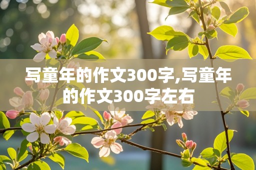 写童年的作文300字,写童年的作文300字左右