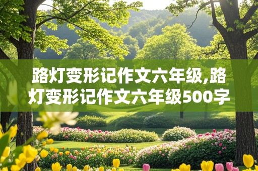 路灯变形记作文六年级,路灯变形记作文六年级500字