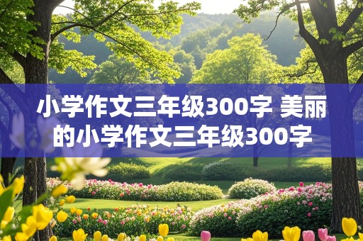 小学作文三年级300字 美丽的小学作文三年级300字