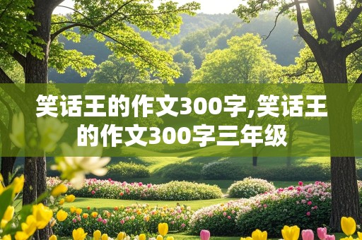 笑话王的作文300字,笑话王的作文300字三年级