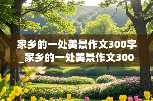 家乡的一处美景作文300字_家乡的一处美景作文300字三年级