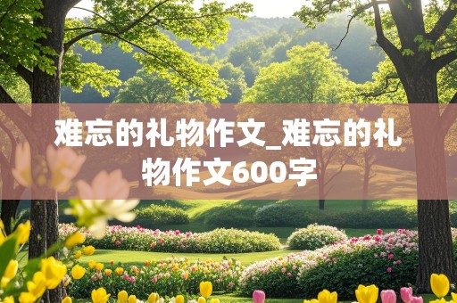 难忘的礼物作文_难忘的礼物作文600字