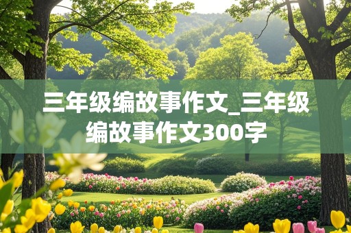 三年级编故事作文_三年级编故事作文300字