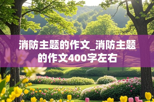 消防主题的作文_消防主题的作文400字左右