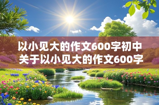 以小见大的作文600字初中 关于以小见大的作文600字初中