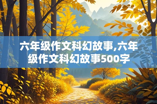 六年级作文科幻故事,六年级作文科幻故事500字