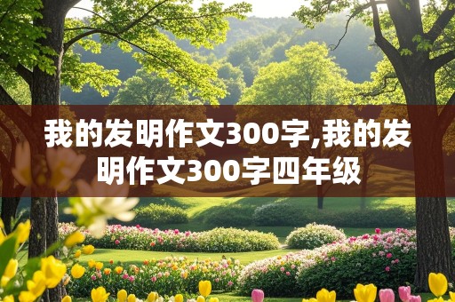 我的发明作文300字,我的发明作文300字四年级