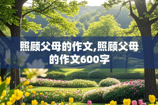 照顾父母的作文,照顾父母的作文600字