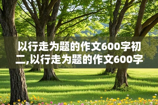 以行走为题的作文600字初二,以行走为题的作文600字初二记叙文