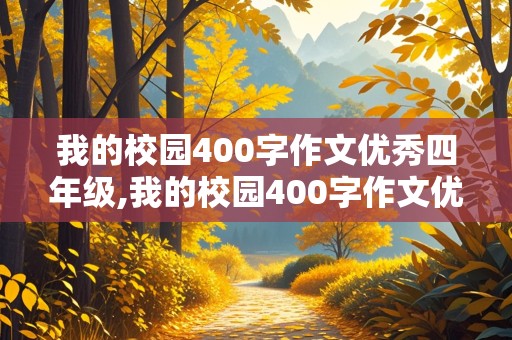 我的校园400字作文优秀四年级,我的校园400字作文优秀四年级上册