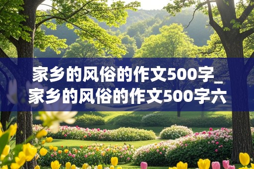 家乡的风俗的作文500字_家乡的风俗的作文500字六年级