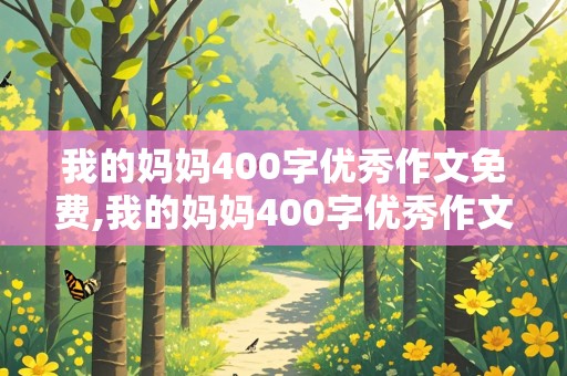 我的妈妈400字优秀作文免费,我的妈妈400字优秀作文免费可抄