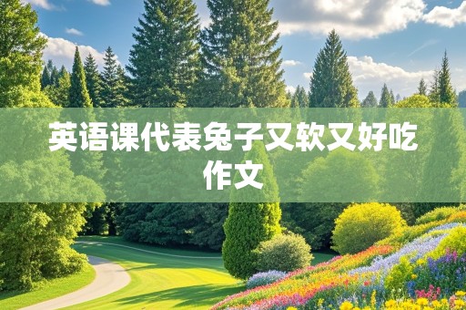 英语课代表兔子又软又好吃作文