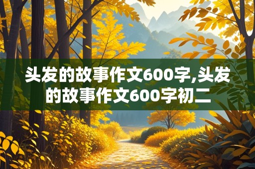 头发的故事作文600字,头发的故事作文600字初二