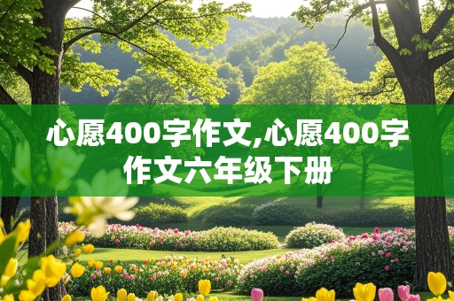 心愿400字作文,心愿400字作文六年级下册